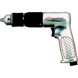 Ingersoll Rand Heavy Duty Reversible Pistol Grip Air Drill 3/8"" Chuck 2000 RPM