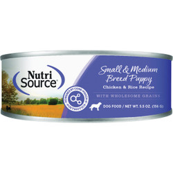 NutriSource 12.3 Oz. Small & Medium Breed Wet Puppy Food 94003