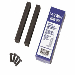 Wilton Serrated Vise Jaws,Steel,PK2 2908060P