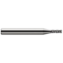 Harvey Tool End Mill, .125 D x .012 R CRAD EM, 4 FL 32412