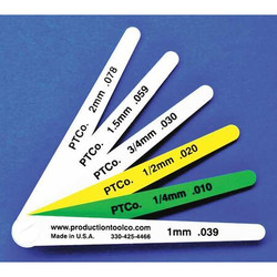 Assembly Tool Feeler Gauge,0.236 In Thick,4 In L Blade L - 612