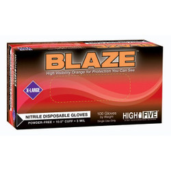 Ansell Blaze Powder Free Nitrile Exam Gloves,XX MFXN485