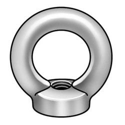Manufacturer Varies Eye Nut,Znc,Stl,M8-1.25,36mm,4PK RN5820800-004P2