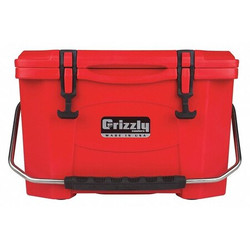 Grizzly Coolers Marine Chest Cooler,Hard Sided,20.0 qt. 4400011