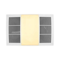 Broan Heater Exhaust Fan,Round,4" Dia.,80 cfm BHFLED80