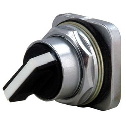 Siemens ShortHandleSelectorSwitch,Blk,2Pos,30mm 52SA2ACB