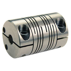 Ruland MotionControl Coupling,Clamp,1/2"x3/8" FCR20-8-6-SS