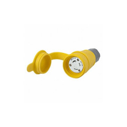 Hubbell Wiring Device-Kellems WT LckCon,Strt;30 A;Yellow,Elstmr,L5-30R HBL29W47