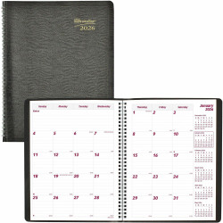 Brownline  Appointment Book CB1262BLK