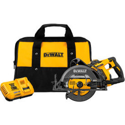 DeWALT FLEXVOLT 60V MAX Worm Drive Style Saw Kit 9.0Ah Battery Li-Ion 7-1/4"" 58
