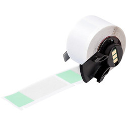 Brady Label,1 in W,Clear; Green M6-21-427-GR