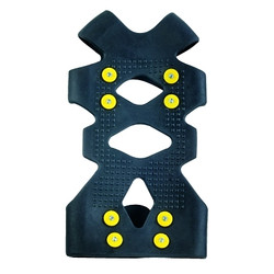 Trex 6300 Ice Traction Foot Covers, Medium, Rubber, Black