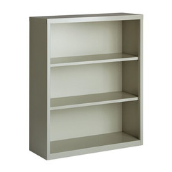 Hirsh Bookcase,42" H,34 1/2" W,Light Gray 21991