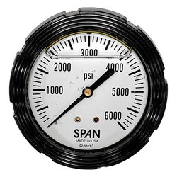 Span Industrial Pressure Gauge LFC210-30-PSI-G-CERT