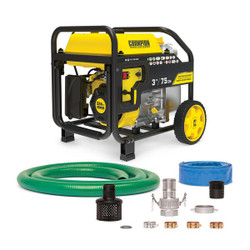 Champion Power Equipment Semi-Trash Water Pump 3",Engine Dri 100743