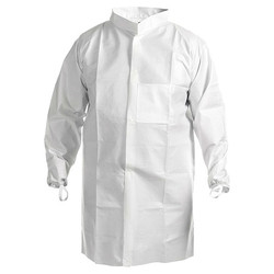 Kimtech Lab Coat,L,White,SMS,PK30 47653