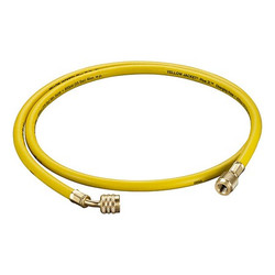 Yellow Jacket Hose,5 ft Overall L.,Yellow,Nylon 30260