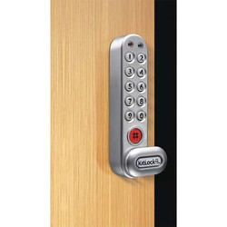 Codelocks Elect Keyless Lock,Keypad,6 in H KL1007SG-Clean
