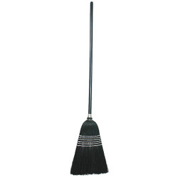 Tough Guy Corn Broom,42 in Handle L,12 in Face 3ZJD9