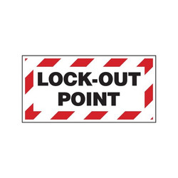 Brady Energy Source Tags Polyester 1.5x3 PK/25 151254