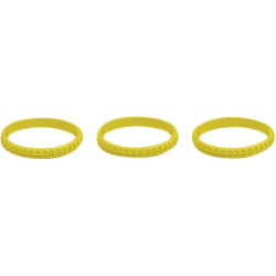 O Ring Type: No. 9 (Qty: 3) Yellow NTYR0903Y