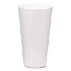 WinCup® Foam Drink Cups, 20 oz, White, 500/Carton 221976
