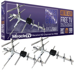 Miracle Tv MiracleTV, Power Grid Outdoor HDTV ,PK 2 602798