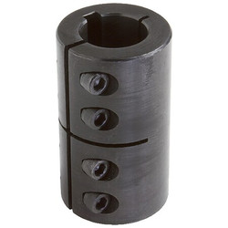 Climax Metal Products Rigid Shaft Coupling,Clamp,1-9/16" L ISCC-062-062-KW