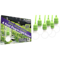 Miracle Led LED Ready Corded Ligh,Single Socket,PK6 602199