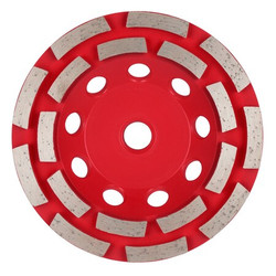 Milwaukee Tool DiamondSegmentCupGrindingWheel,Dia:5" 49-93-7760