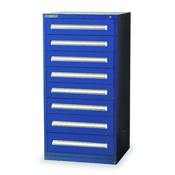 Vidmar ModDrwrCab,59"x30"x28",Dark Blue,8Drwr SEP3163A-FTKADB