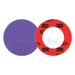 3m Cubitron Quick-Change Disc,Ceramic,2 in Dia.,PK50 7100332404