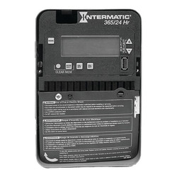 Intermatic Electronic Timer, Gray, Metal ET2125C