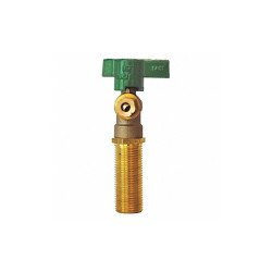 Oatey Washing Machine Valve,3/4 in.,Copper,Red 38870