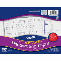 Pacon  Handwriting Sheet 2418