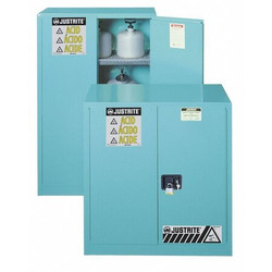 Justrite Corrosive Safety Cabinet,Under Counter 892322