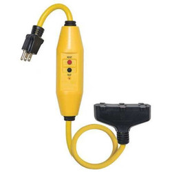 Manufacturer Varies Line Cord GFCI,2ft,15A,Yel,125V 11X428