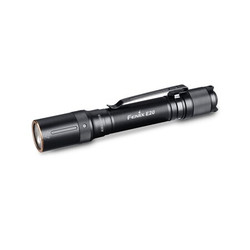 Fenix Lighting Flashlight,Aluminum,Black,350lm E20 V2.0