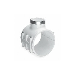 Manufacturer Varies Saddle Clamp,Wht,Pipe Fit 6"x6"x1 1/2" 466E-527