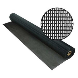 Phifer Screen, Roll, 50 ft L, 8 ft W, Black 3027779