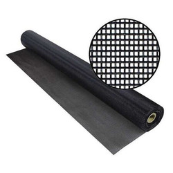Phifer Screen, Roll, 50 ft L, 8 ft W, Black 3030800