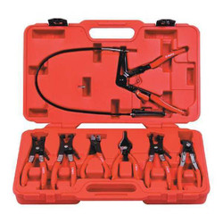 Astro Pneumatic Hose Clamp Plier Set,7 pcs. 9406
