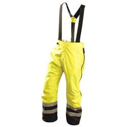 Occunomix Rain Pants,Class E,Yellow/Green,4XL SP-BRP-Y4X