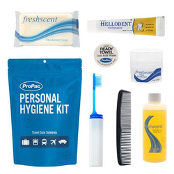 Propac Personal Hygiene Kit,Plastic Bag,PK25 K3929