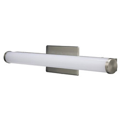 LED Vanity Light,White Acrylic,120/277V