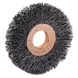 Copper Center™ Wire Wheel, 3 in D x 5/8 in W, .008 in Steel Wire, 20,000 rpm