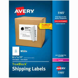 Avery TrueBlock Shipping Label 5165
