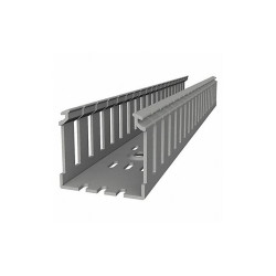 Abb Wiring Duct,Wide Slot Wall,Gray,6 ft. L TYD3X3WPG6