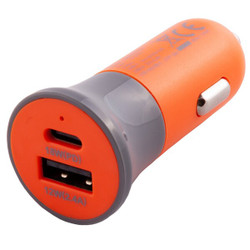 Mobilespec DC Charger,12 V DC,Hi-Vis Orange MBSHVDC02