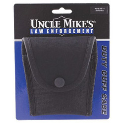 Uncle Mikes Handcuff Case,Black,Nylon, Duty Cuff 88351